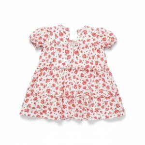 Ralph Lauren 24M Floral Tiered Cotton Baby Dress